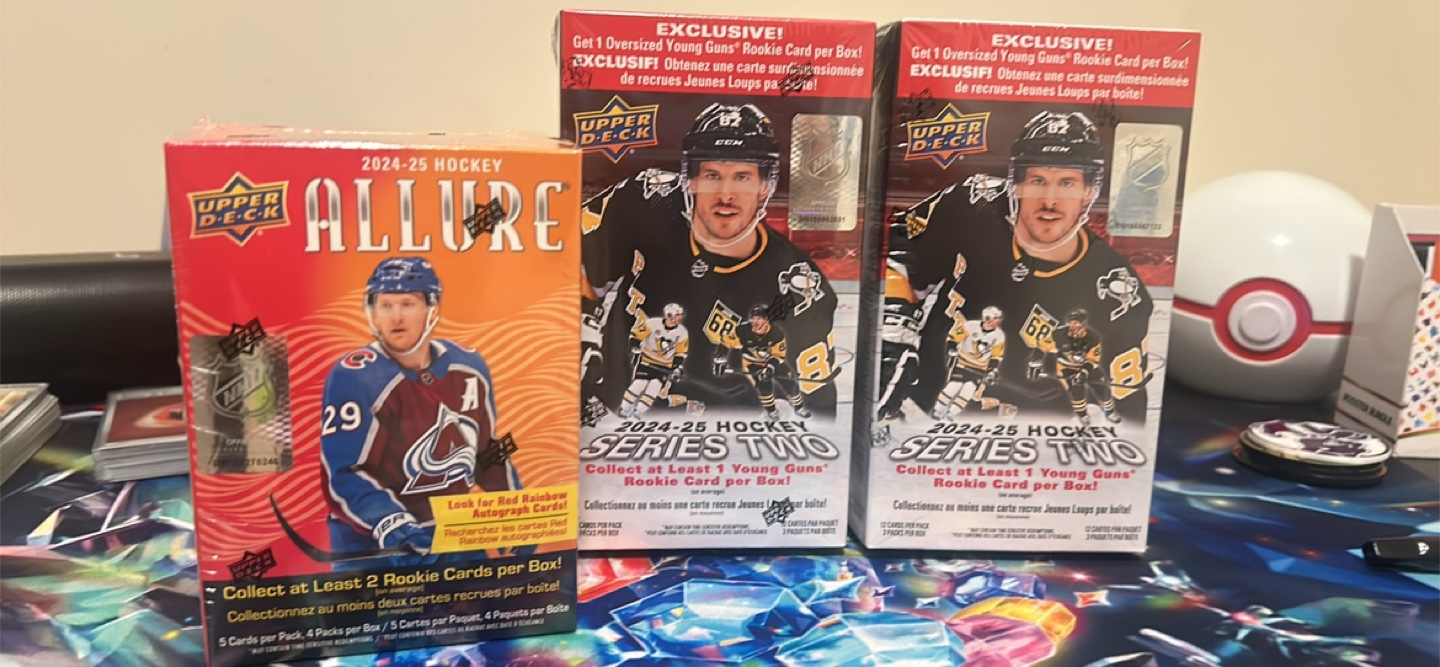 2024-25 Upper Deck Hockey Series Two and Allure Hockey Packs