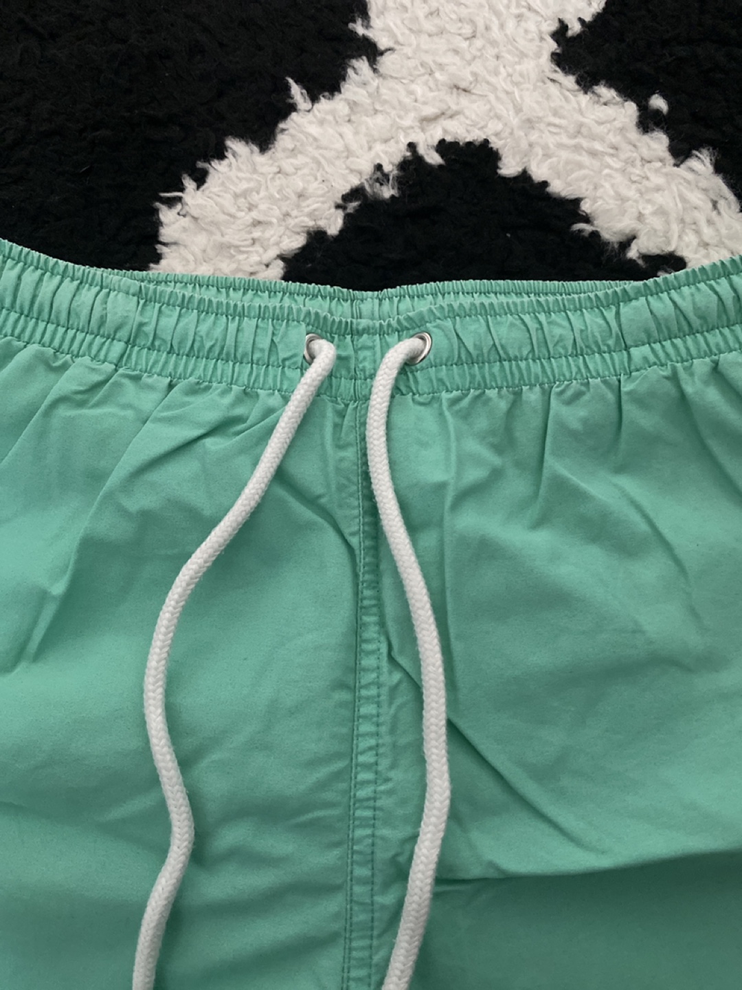 Men's Zara Mint Green Swim Trunks - photo 2