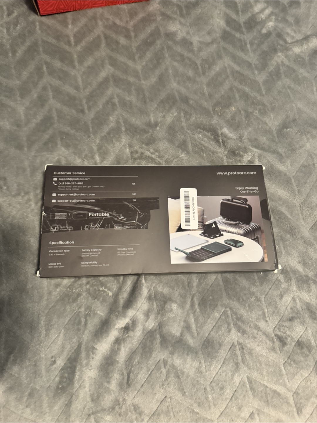 ProtoArc XKM01 Foldable Bluetooth Keyboard and Mouse Combo - photo 4