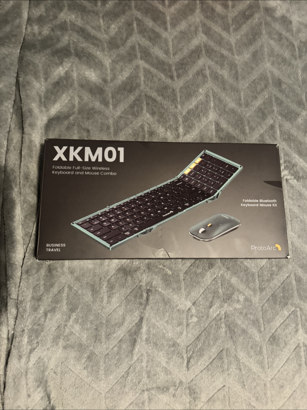 ProtoArc XKM01 Foldable Bluetooth Keyboard and Mouse Combo