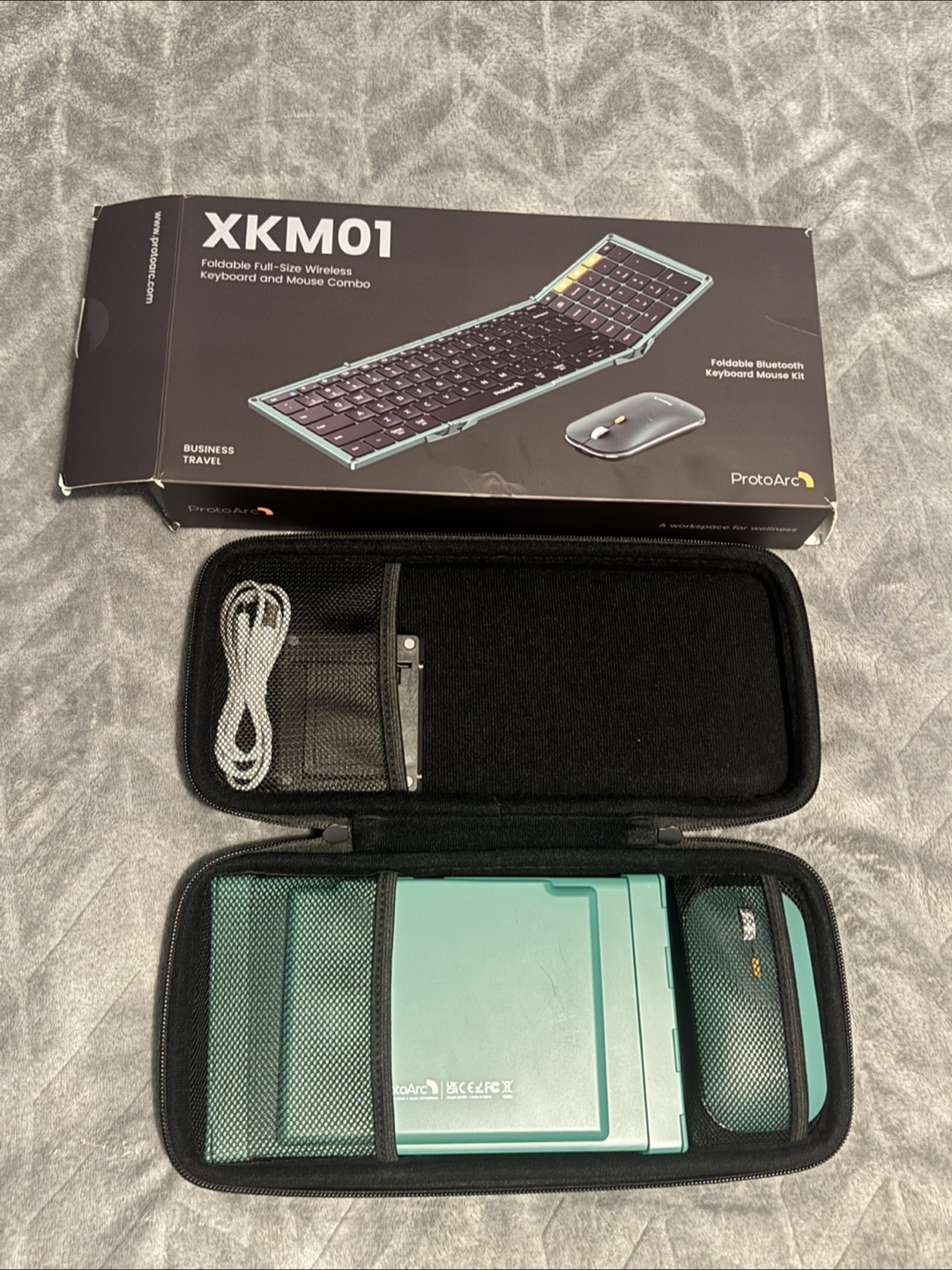 ProtoArc XKM01 Foldable Bluetooth Keyboard and Mouse Combo - photo 3