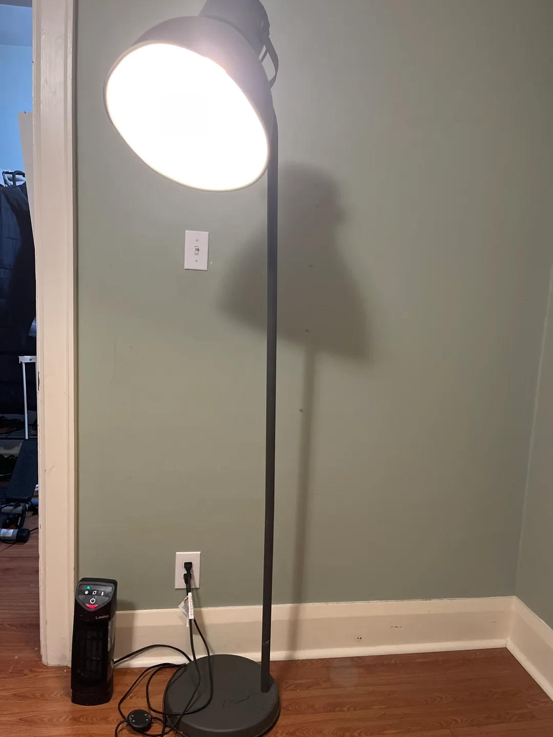 Floor Lamp, Black, Modern Design thumbnail