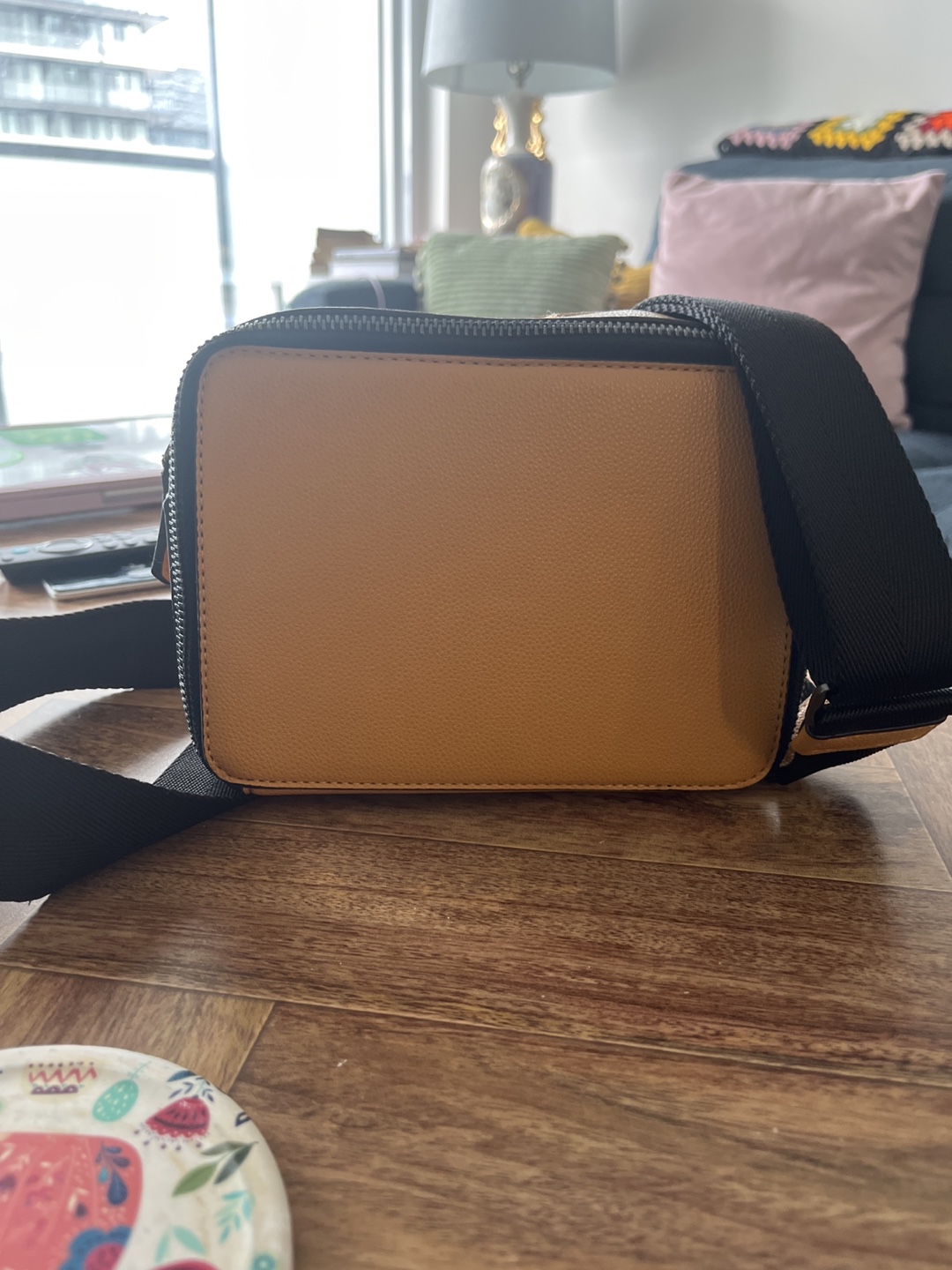 Zara Yellow Crossbody Bag