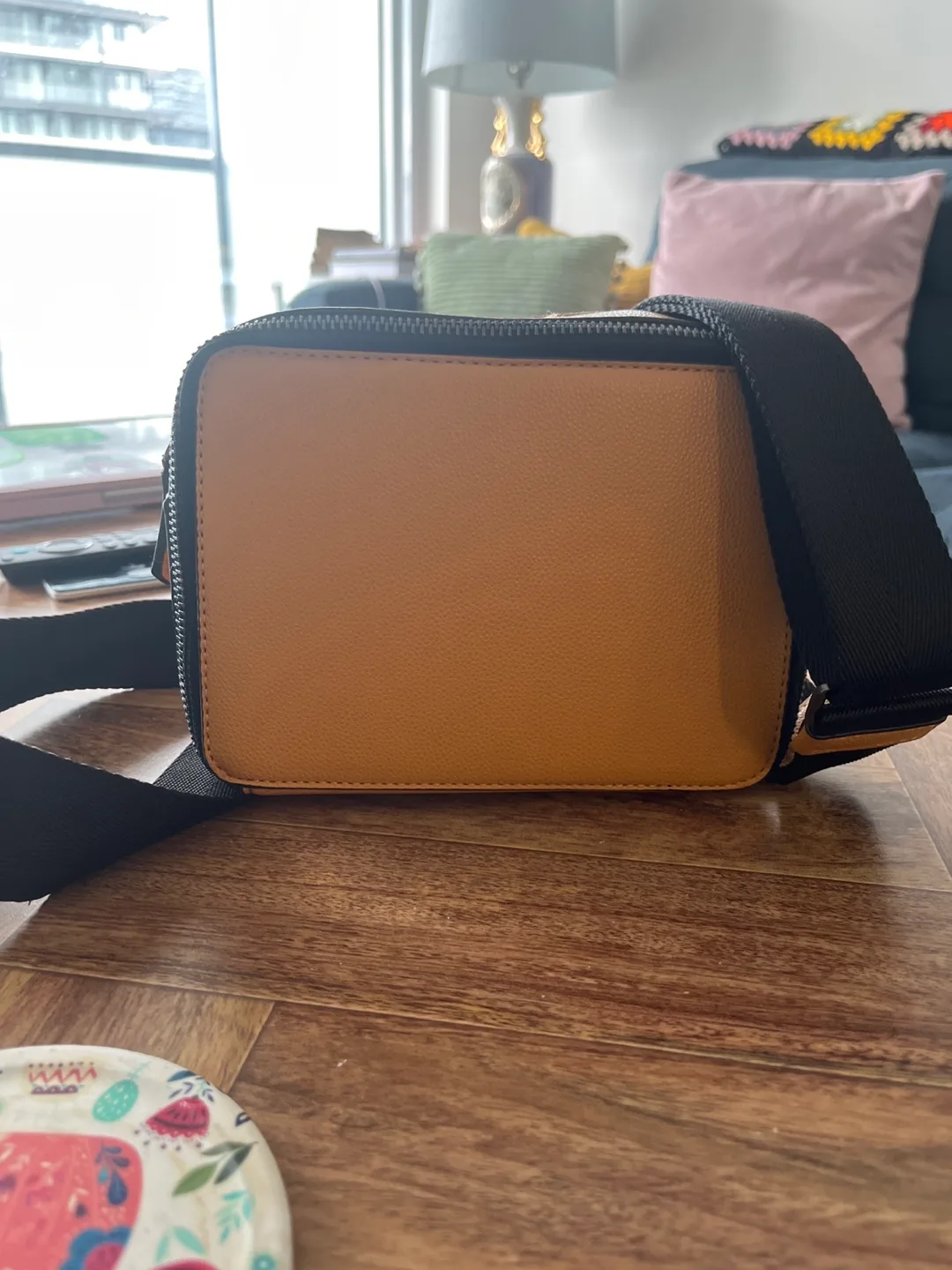 Zara Yellow Crossbody Bag thumbnail