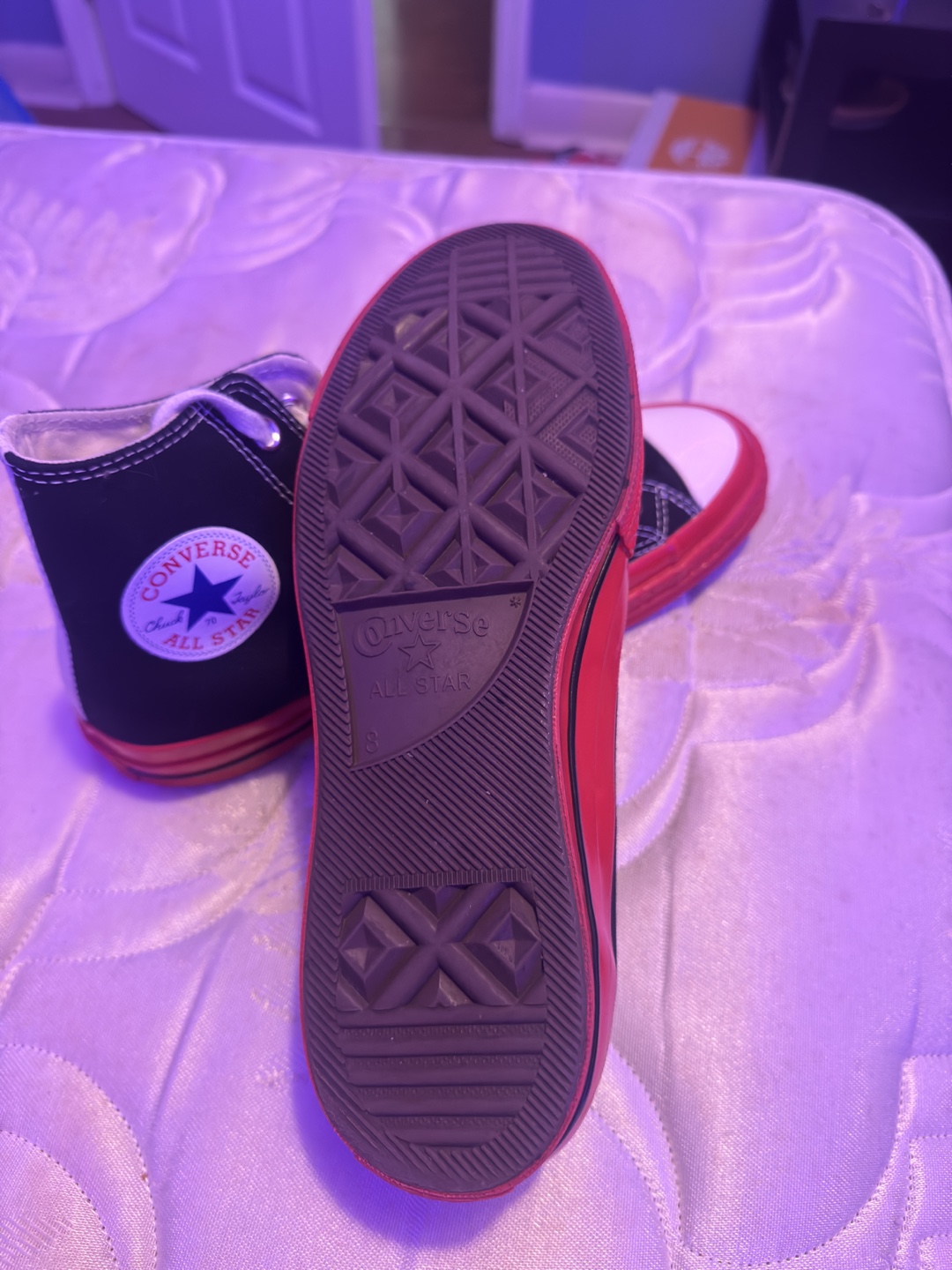 Converse x Comme des Garçons PLAY Chuck Taylor High Tops - photo 3