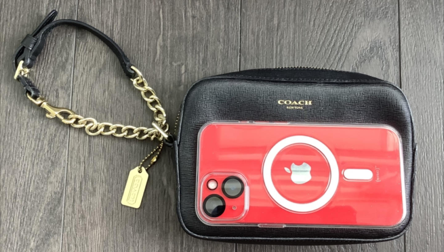Coach Wristlet Purse: Black - photo 5