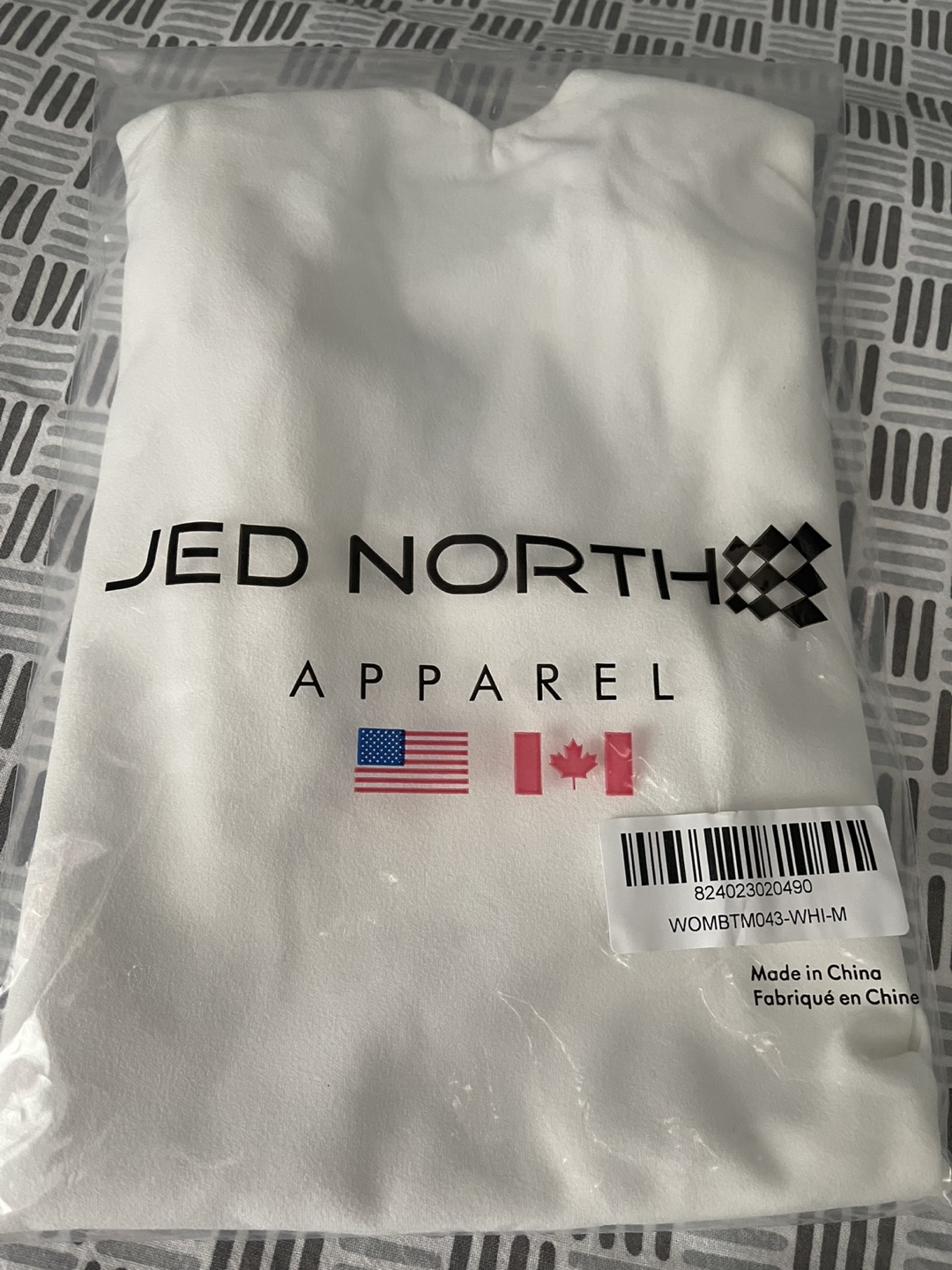 Jed North Apparel White Bodysuit - Medium - photo 2