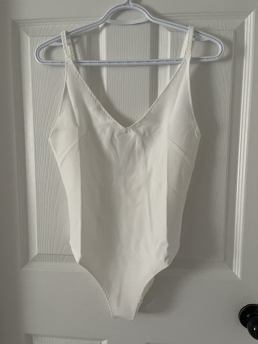Jed North Apparel White Bodysuit - Medium