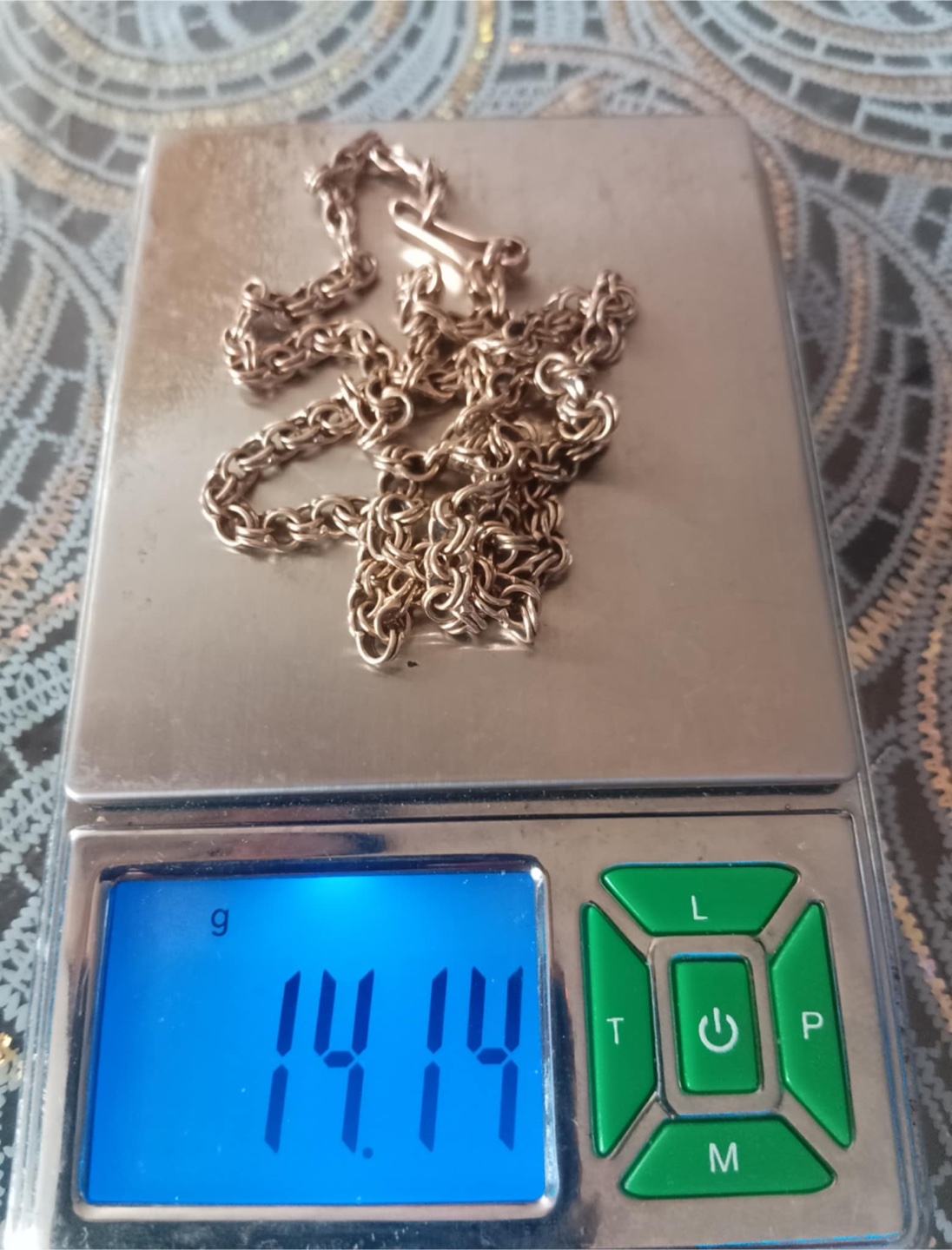 14.14g       10 carat Gold Chain Necklace - photo 2