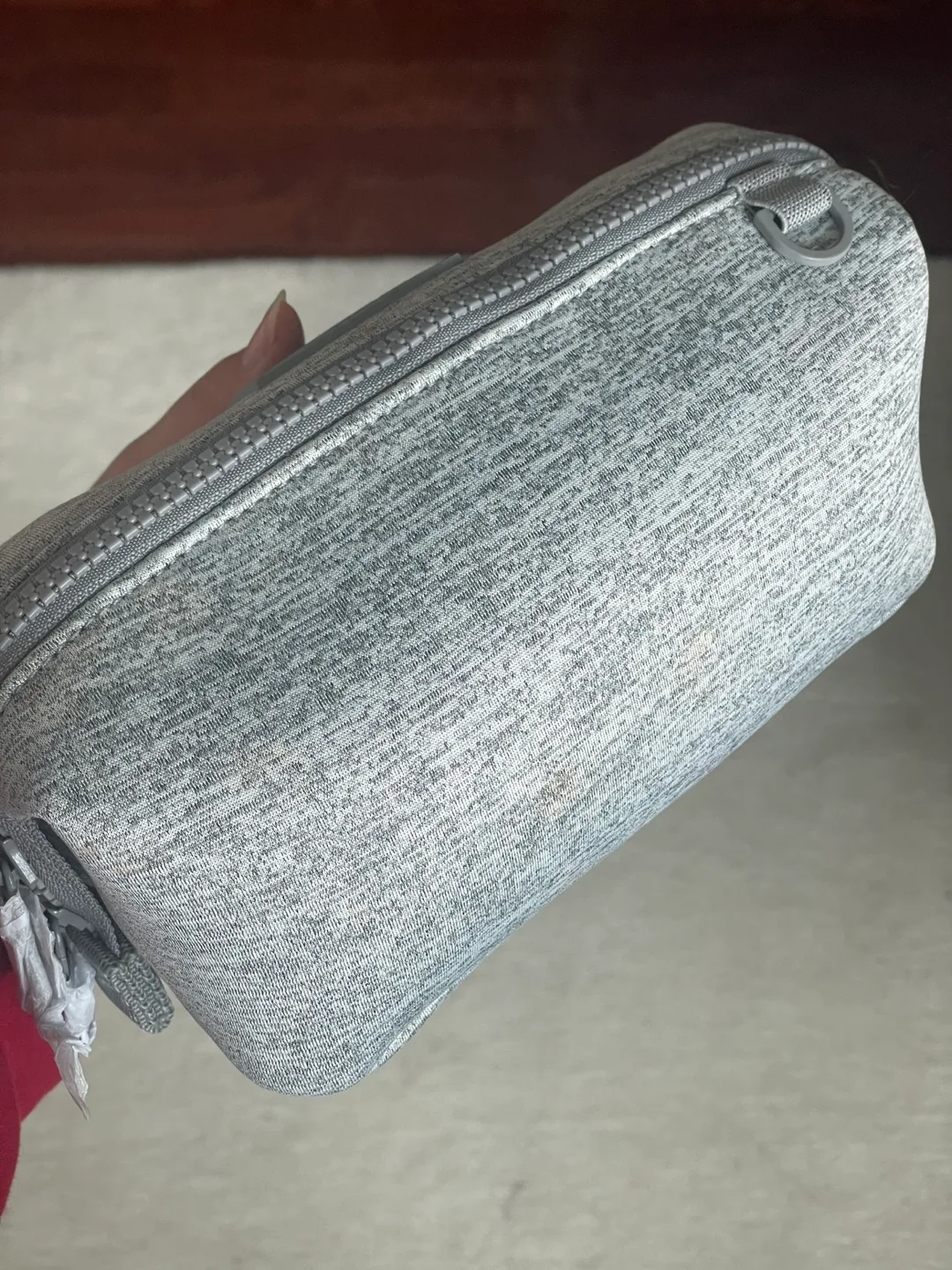 NEW Dagne Dover Hunter Toiletry Bag in Heather Grey, Small image indicator(2)