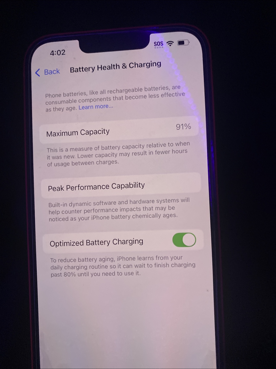 iPhone 13128GB Red - photo 4