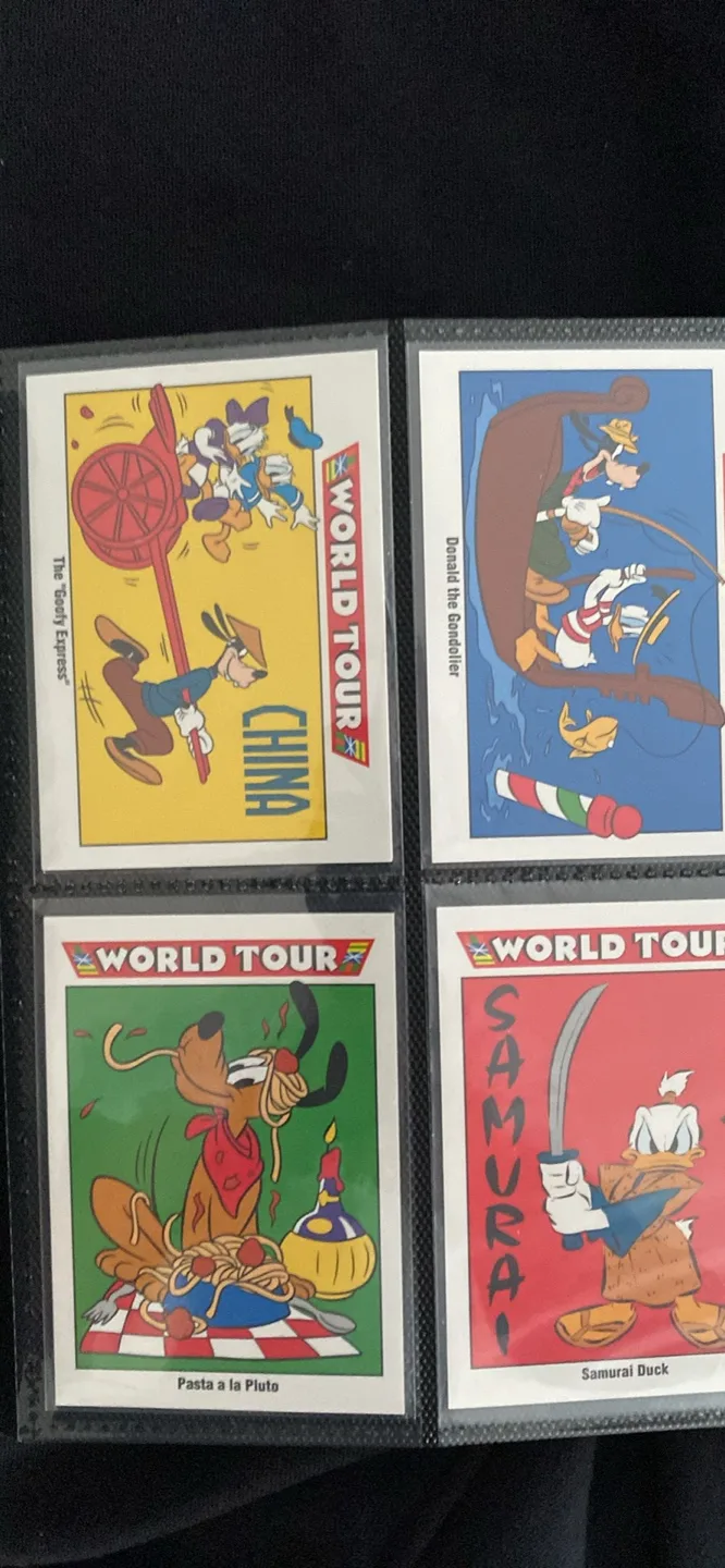 Vintage Disney Trading Cards - World Tour & Family Portraits image indicator(5)