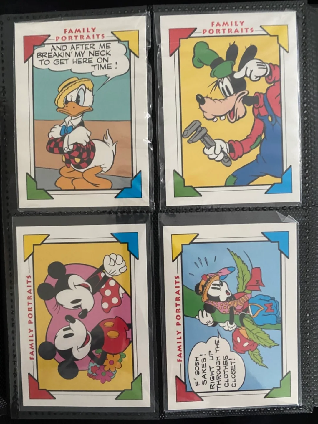 Vintage Disney Trading Cards - World Tour & Family Portraits image indicator(2)