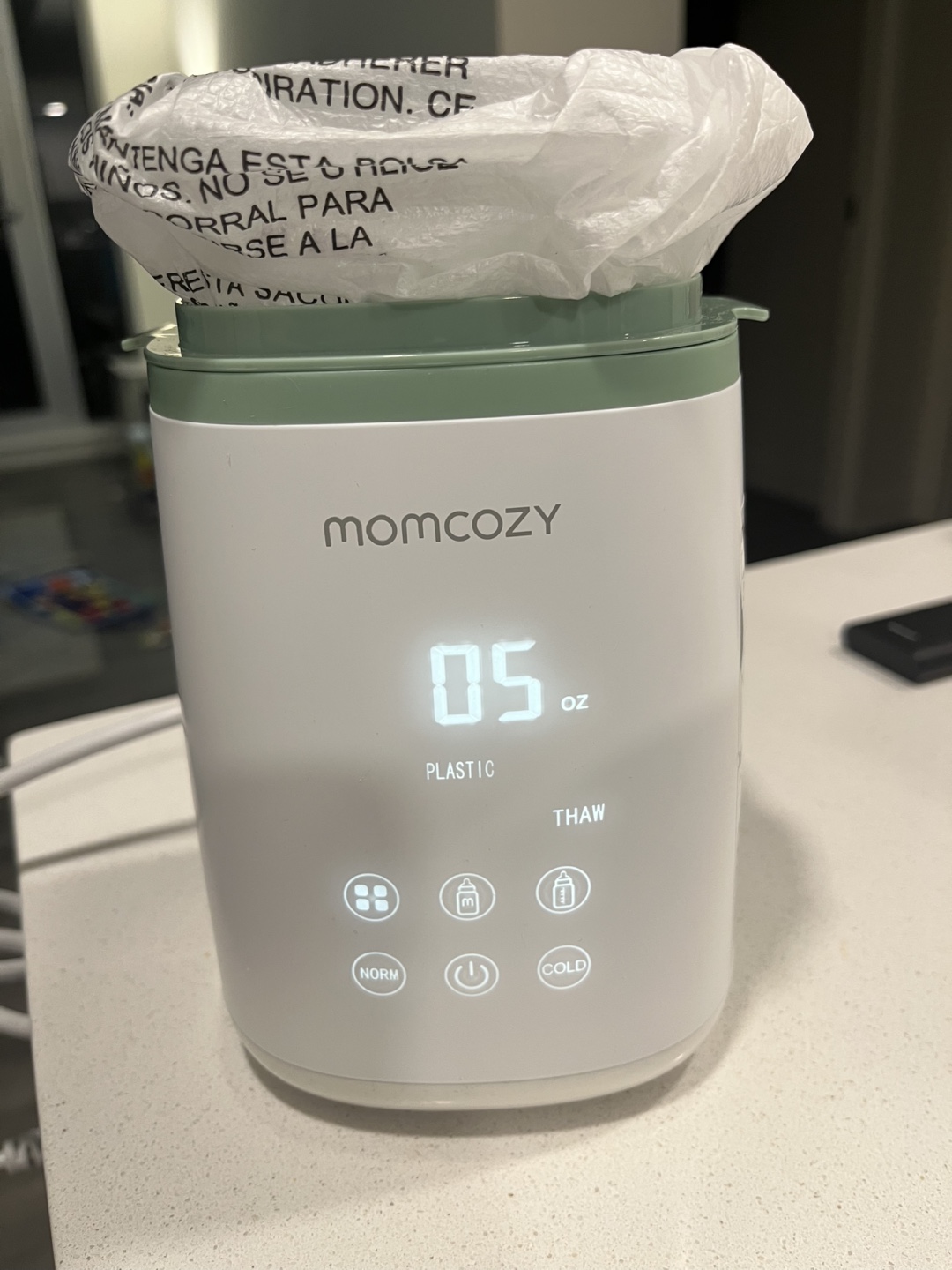 Momcozy Classic Bottle Warmer - Instant & Easy Warming