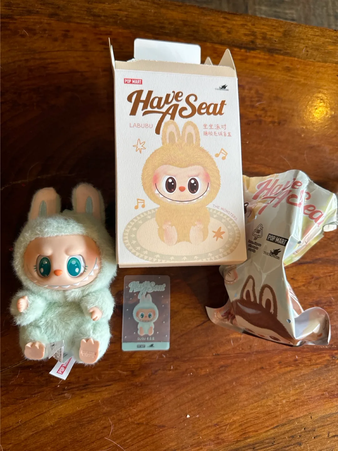 Labubu Have A Seat Blind Box Plush Toy QuQu thumbnail