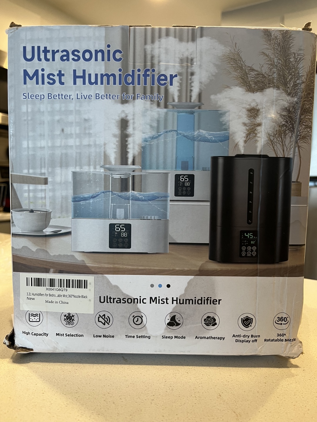 Ultrasonic Mist Humidifier