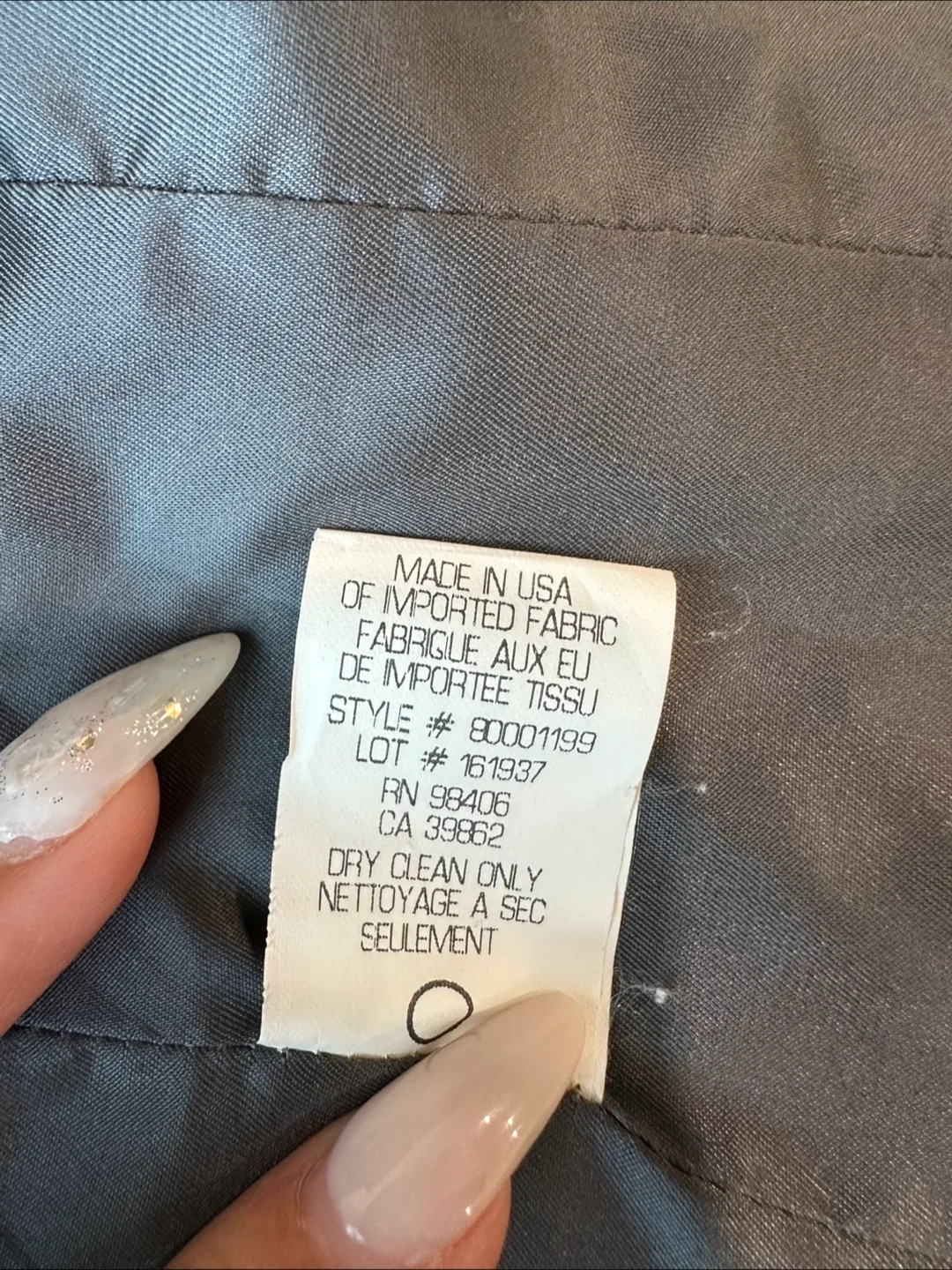 Theory Wool Blazer Gabe Sevona Women Size 6 Gray Slim Fit image indicator(5)