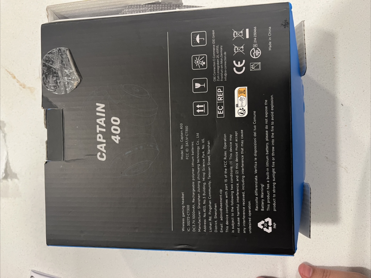 Captain 400 Wireless Gaming Headset - photo 2