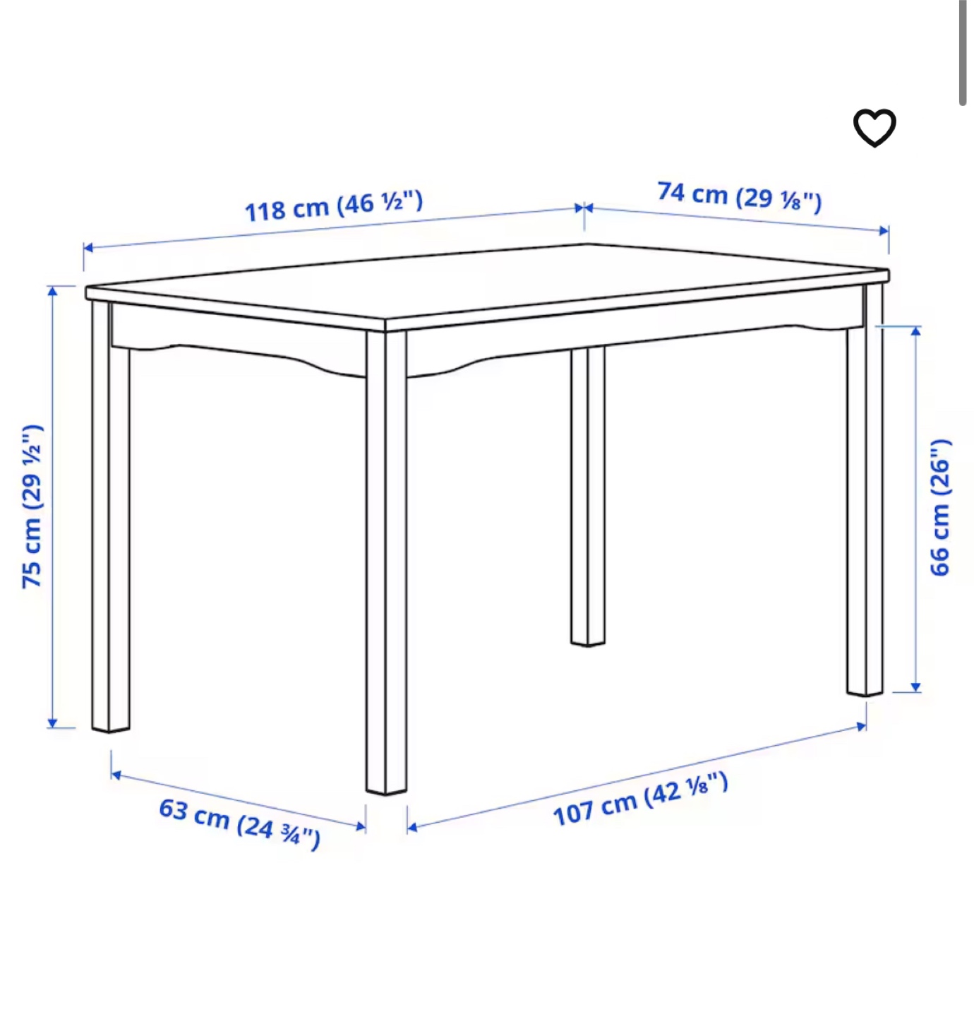 IKEA Ingatorp 5-Piece Dining Set with Red and Beige Cushions - photo 3