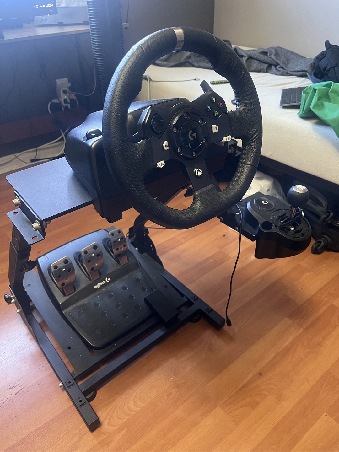 Logitech G920 + Shifter + Stand | Plug & Play Setup - photo 2