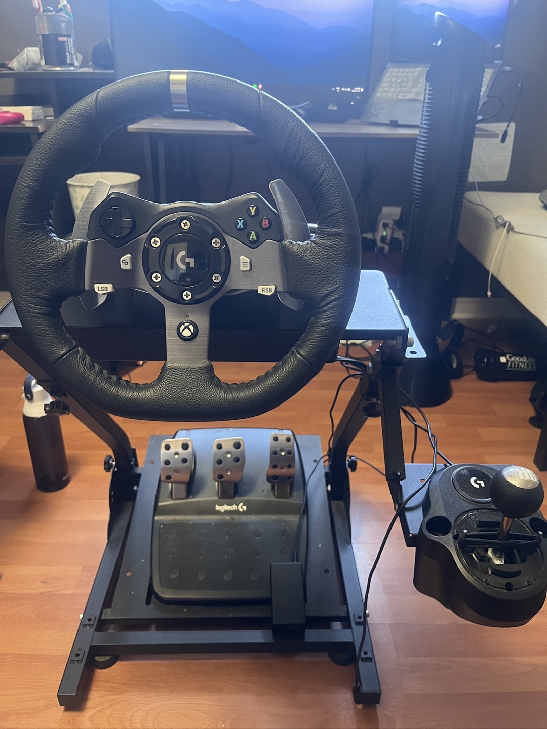 Logitech G920 + Shifter + Stand | Plug & Play Setup