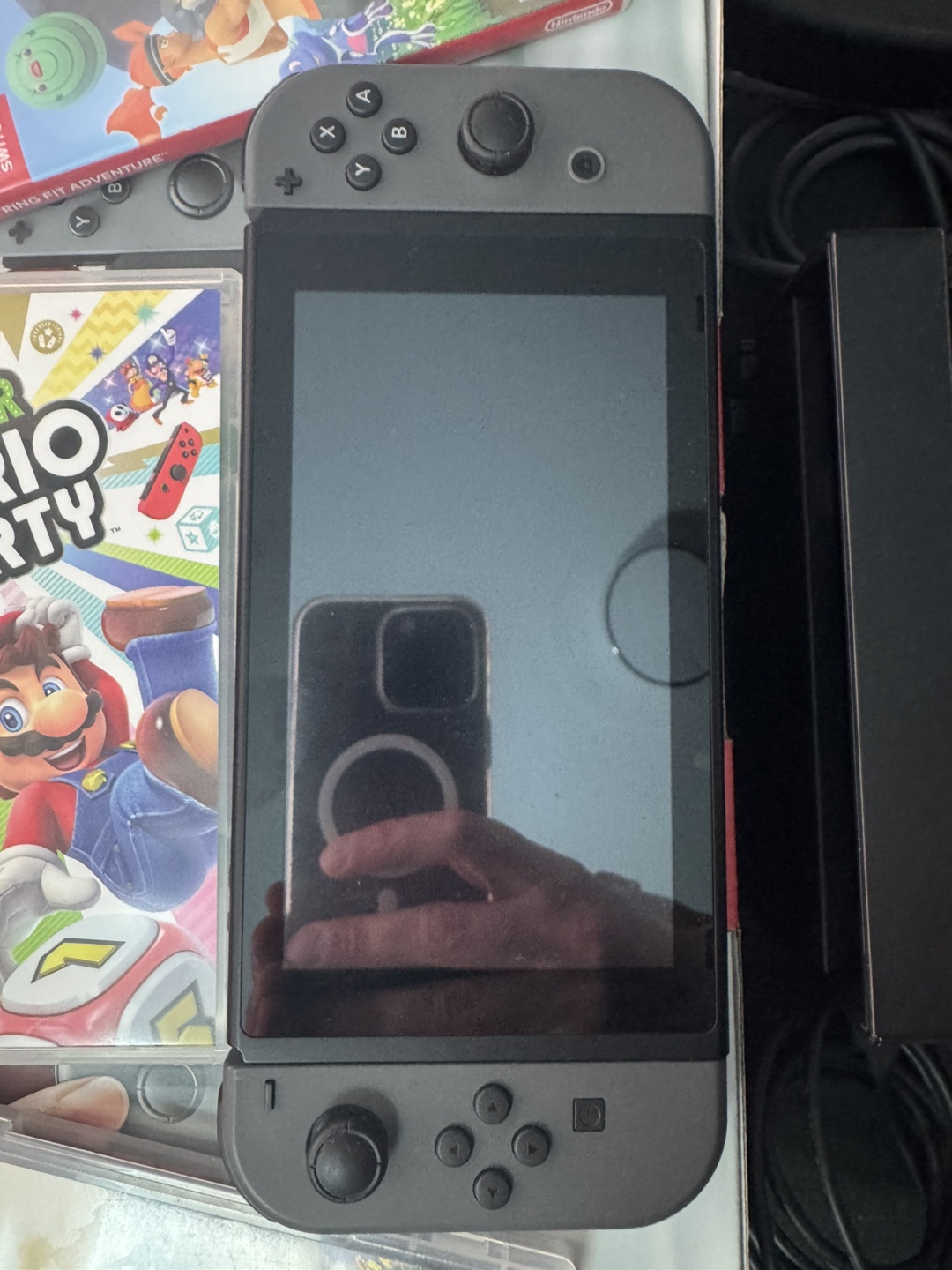 Nintendo Switch with Games and Accessories - photo 2