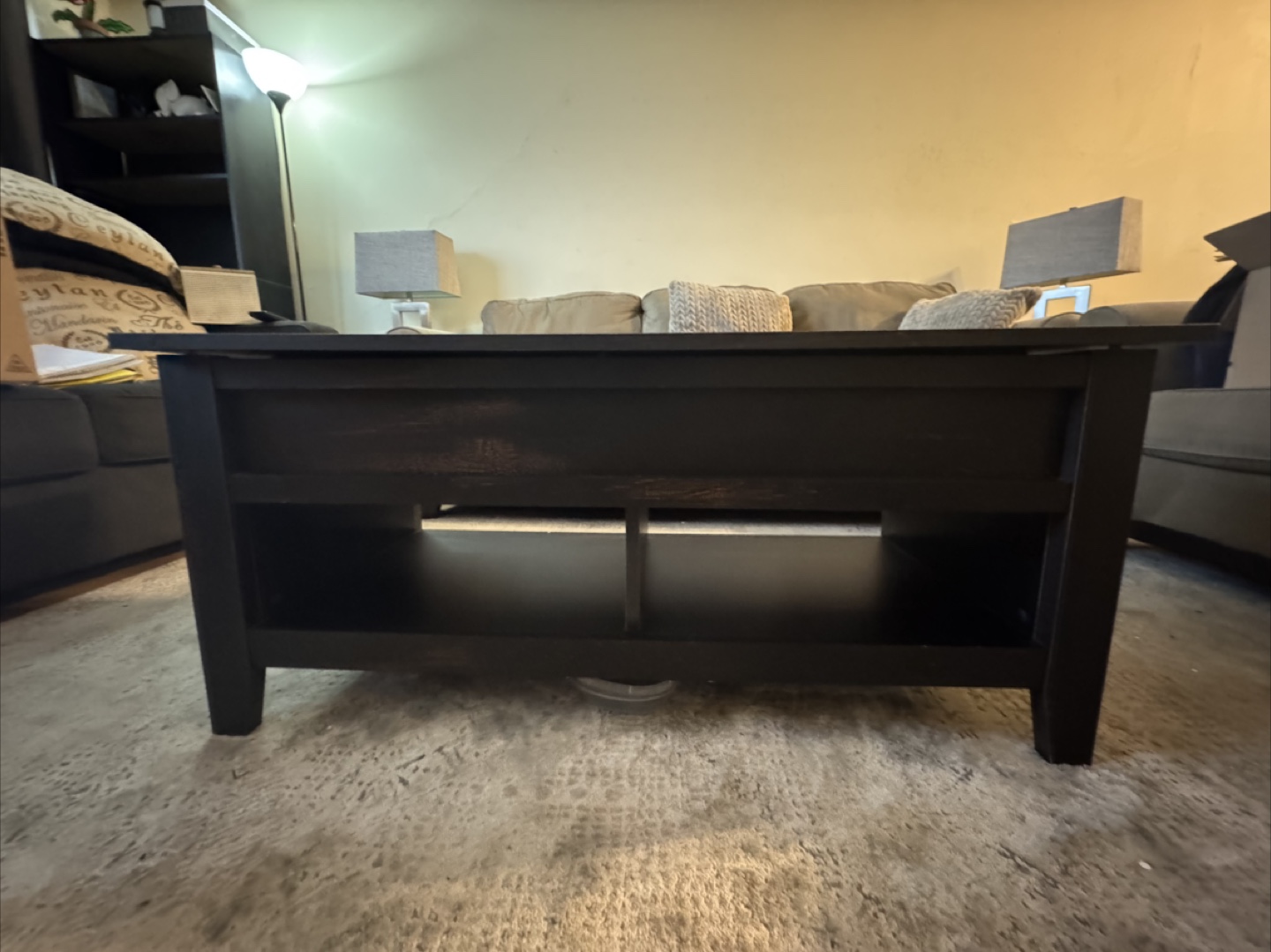 Lift-Top Coffee Table with Storage