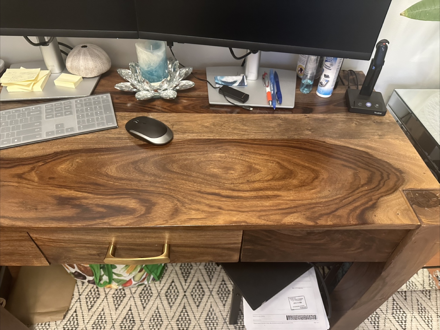 Wood Console Table - 43" x 20" x 30" - photo 2