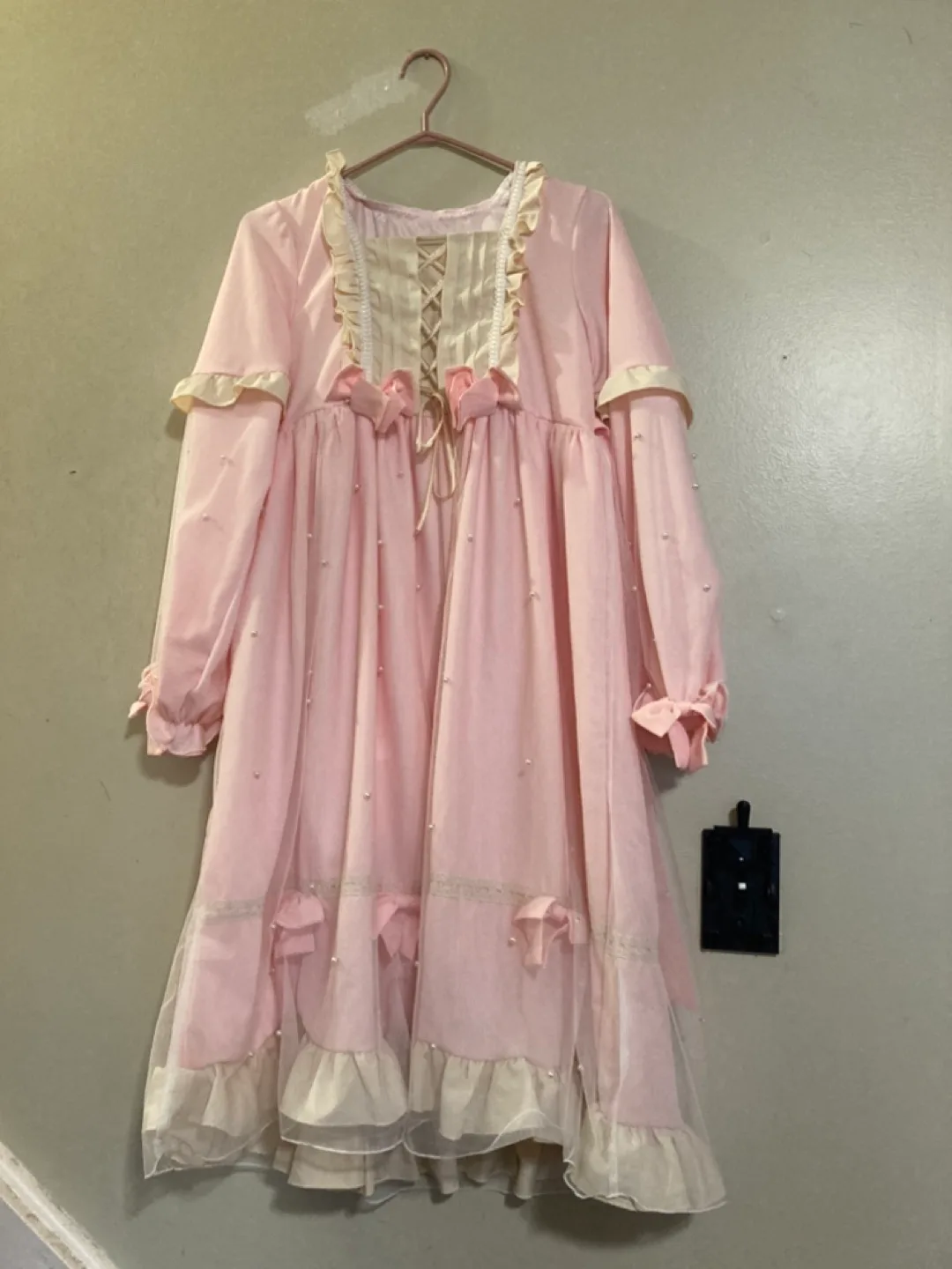 Adorable Pink Lolita Dress image indicator(4)