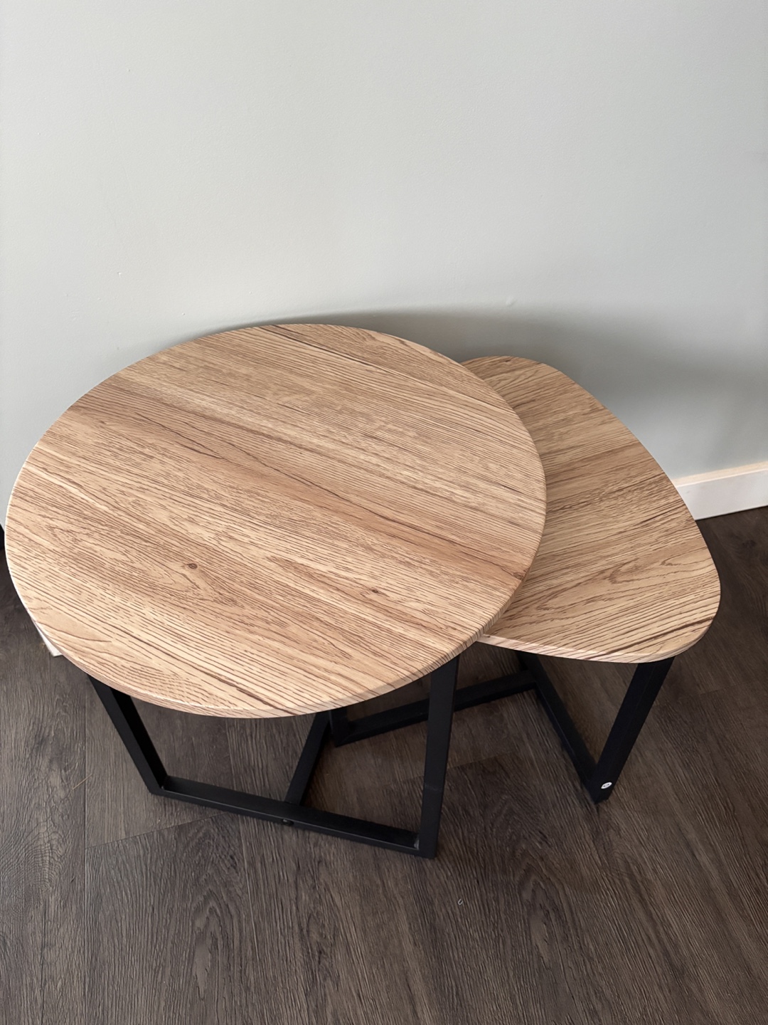 Nest of Tables - Modern Round and Triangle Side Tables - photo 4