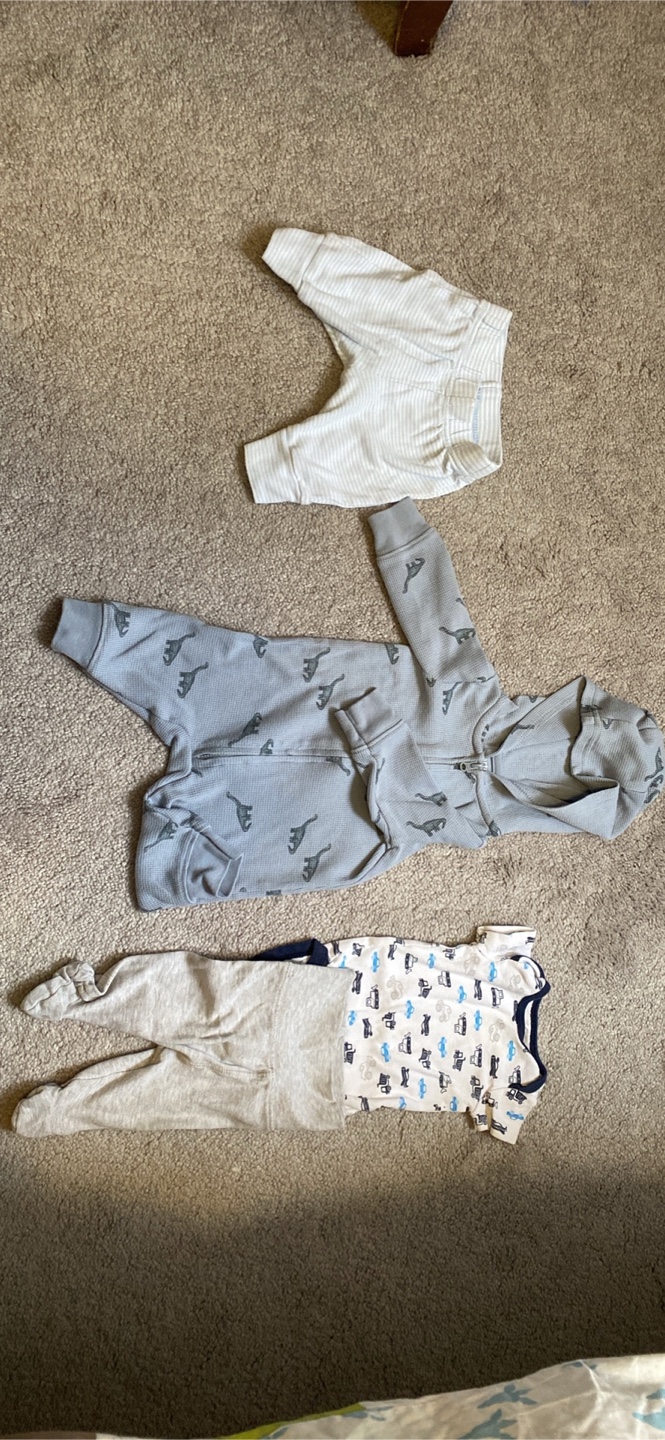 Baby Boy Clothes Bundle - Size Newborn/0-3 Months