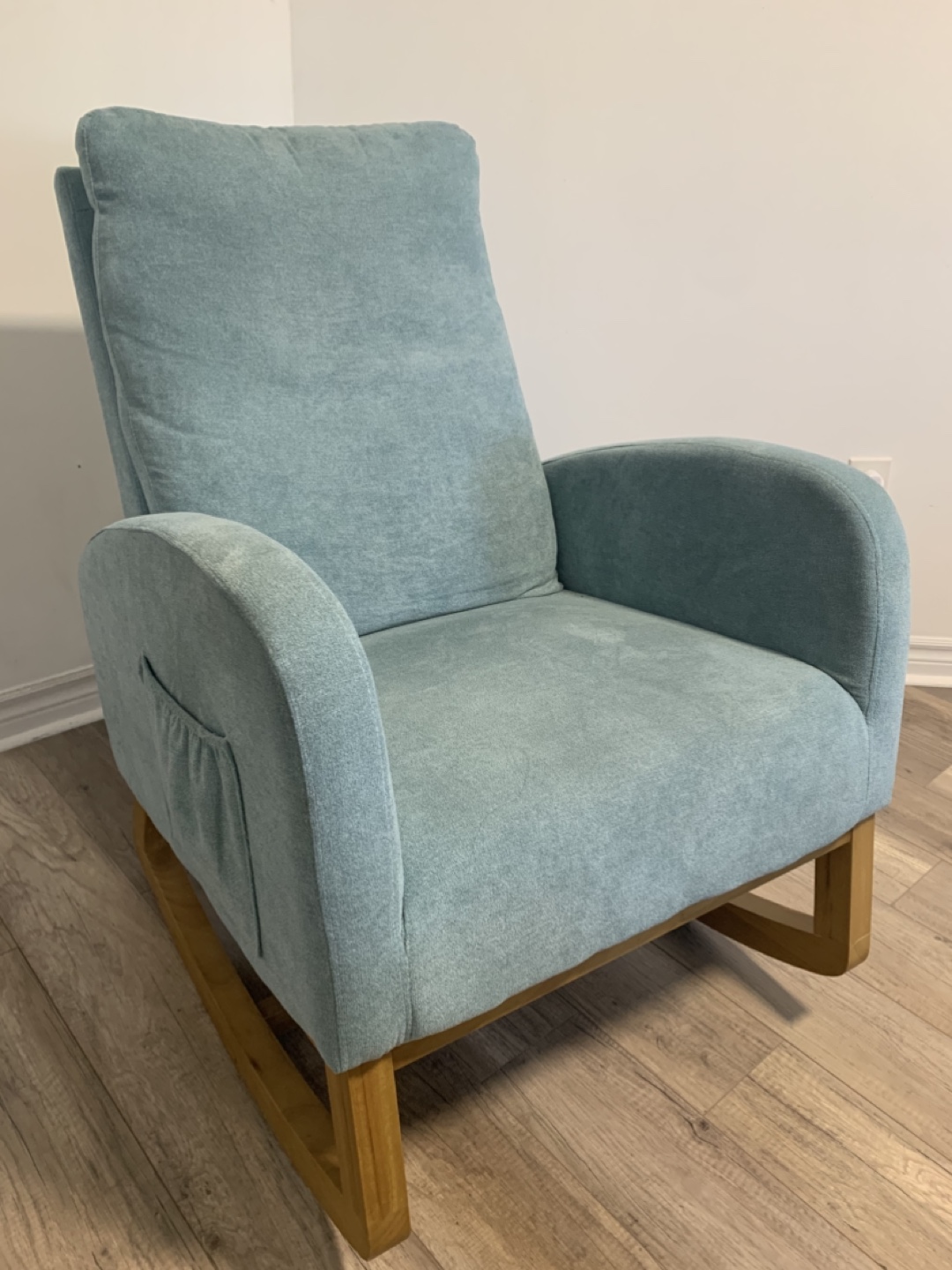 Blue Rocking Chair