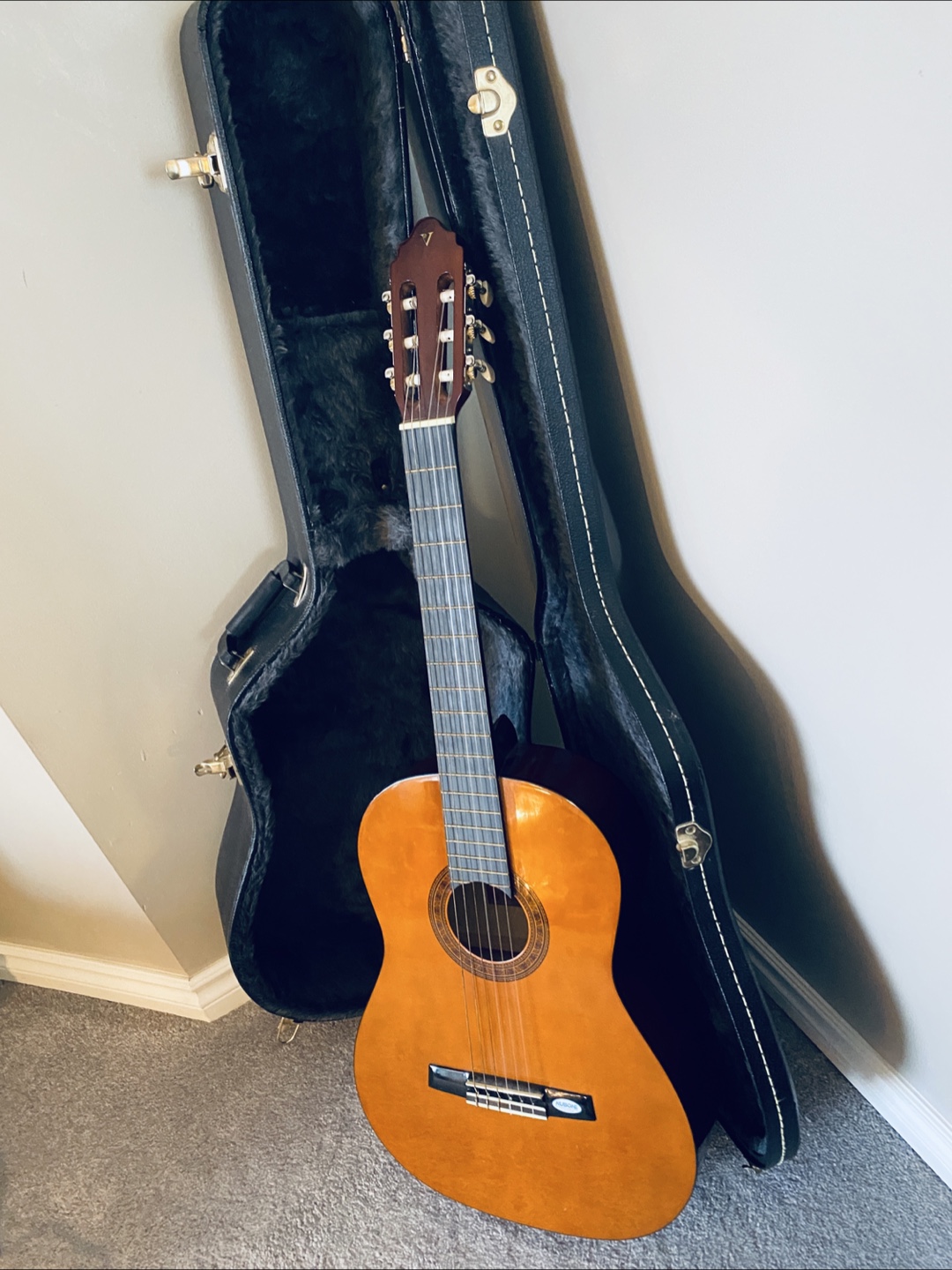 Classical Guitar with Case, Method Books & Tuner - photo 3