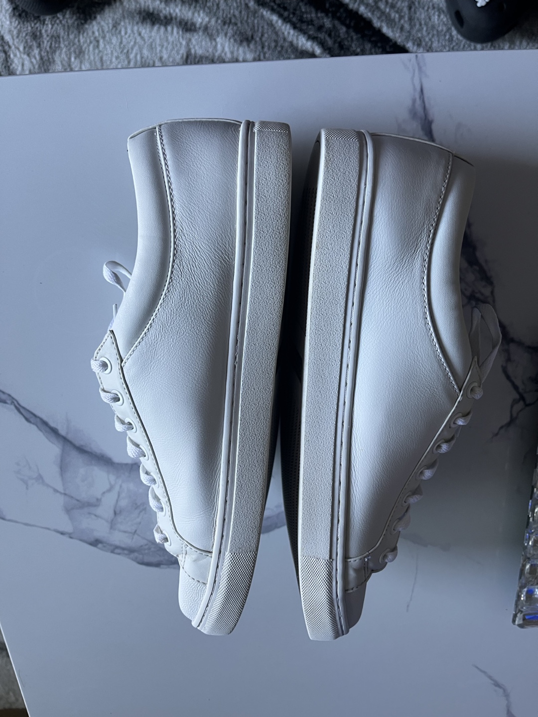 Skechers Sport White Leather Sneakers - Men's Size 42 - photo 4