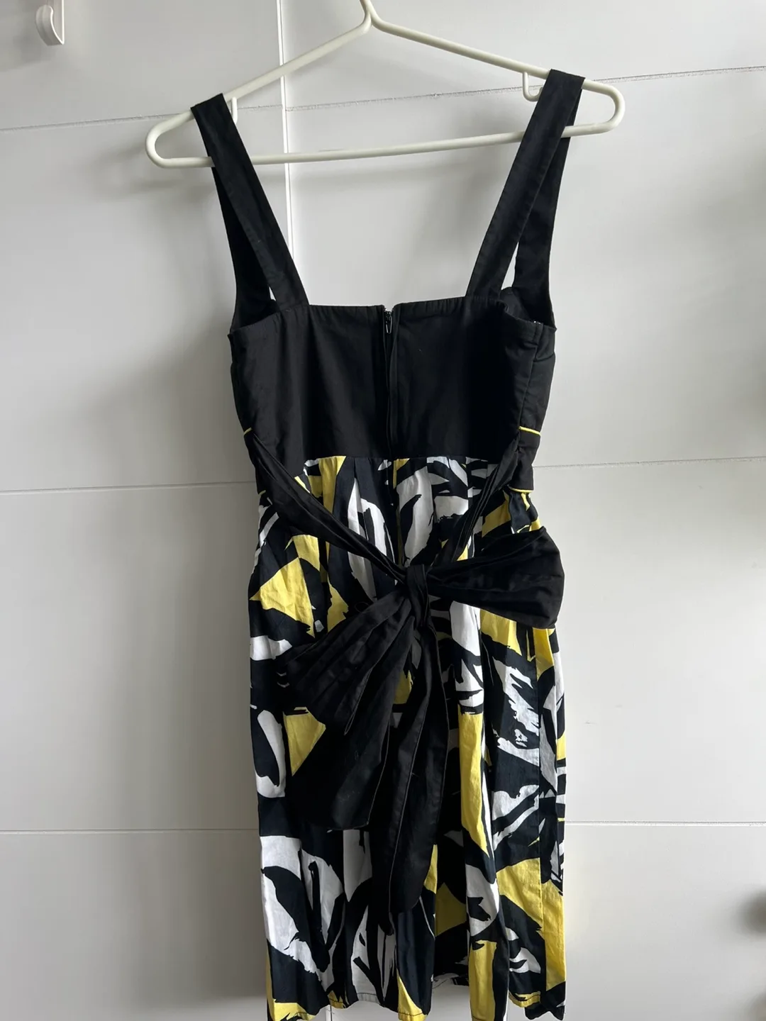 🍒Black and Yellow Summer Dress image indicator(2)