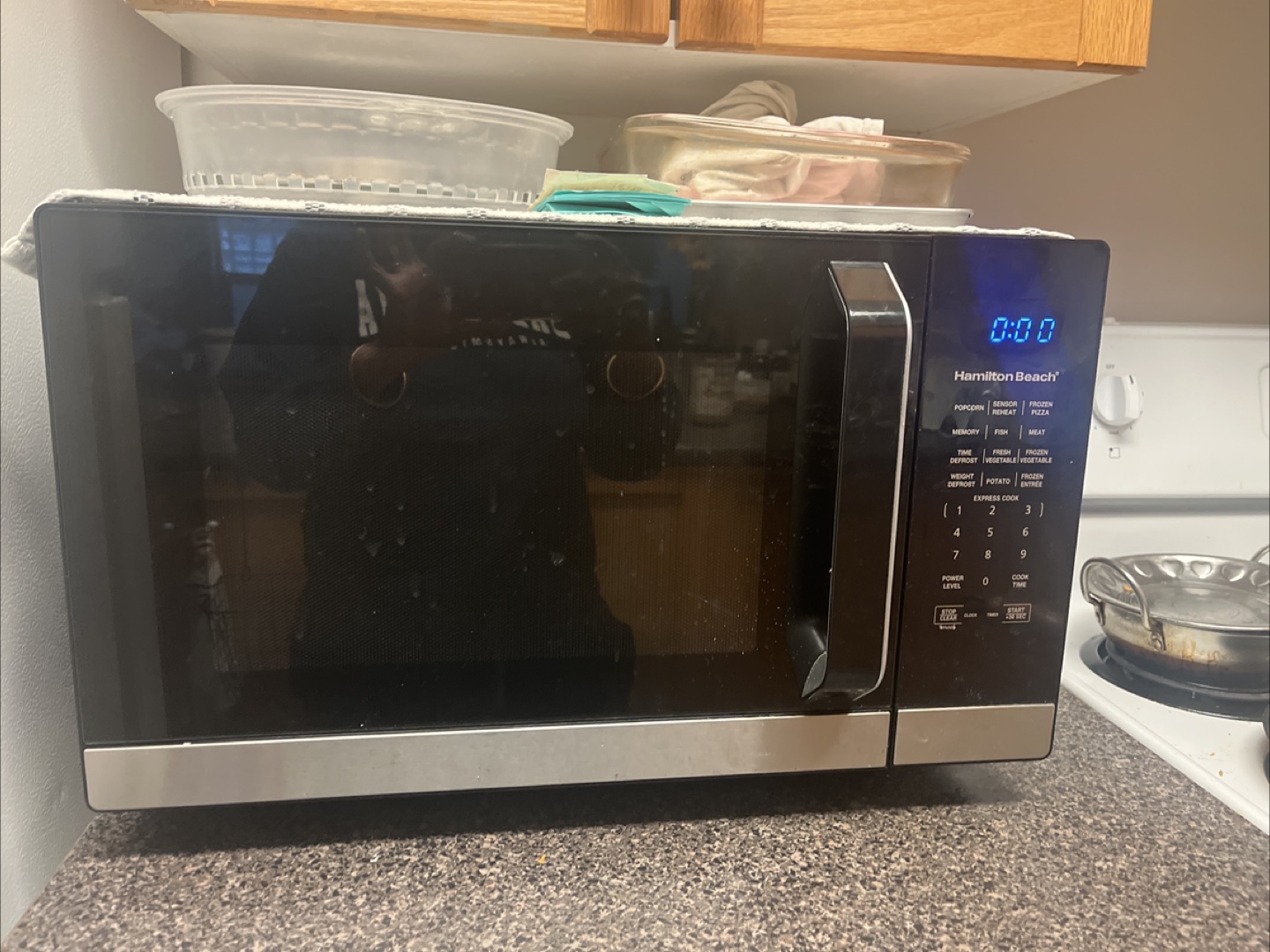 Hamilton Beach Microwave - Stainless Steel