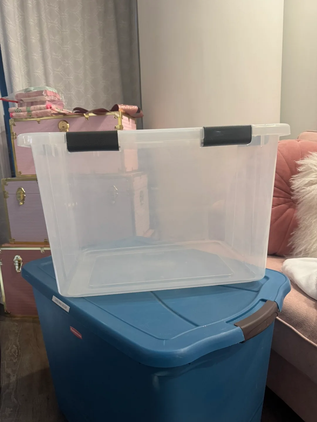 Sterilite Clear Storage Bin thumbnail