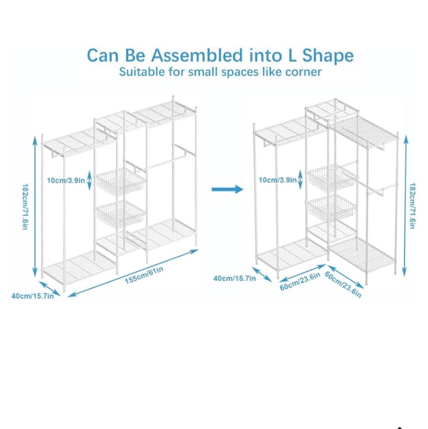 Heavy Duty Clothes Rack/Organizer - photo 5