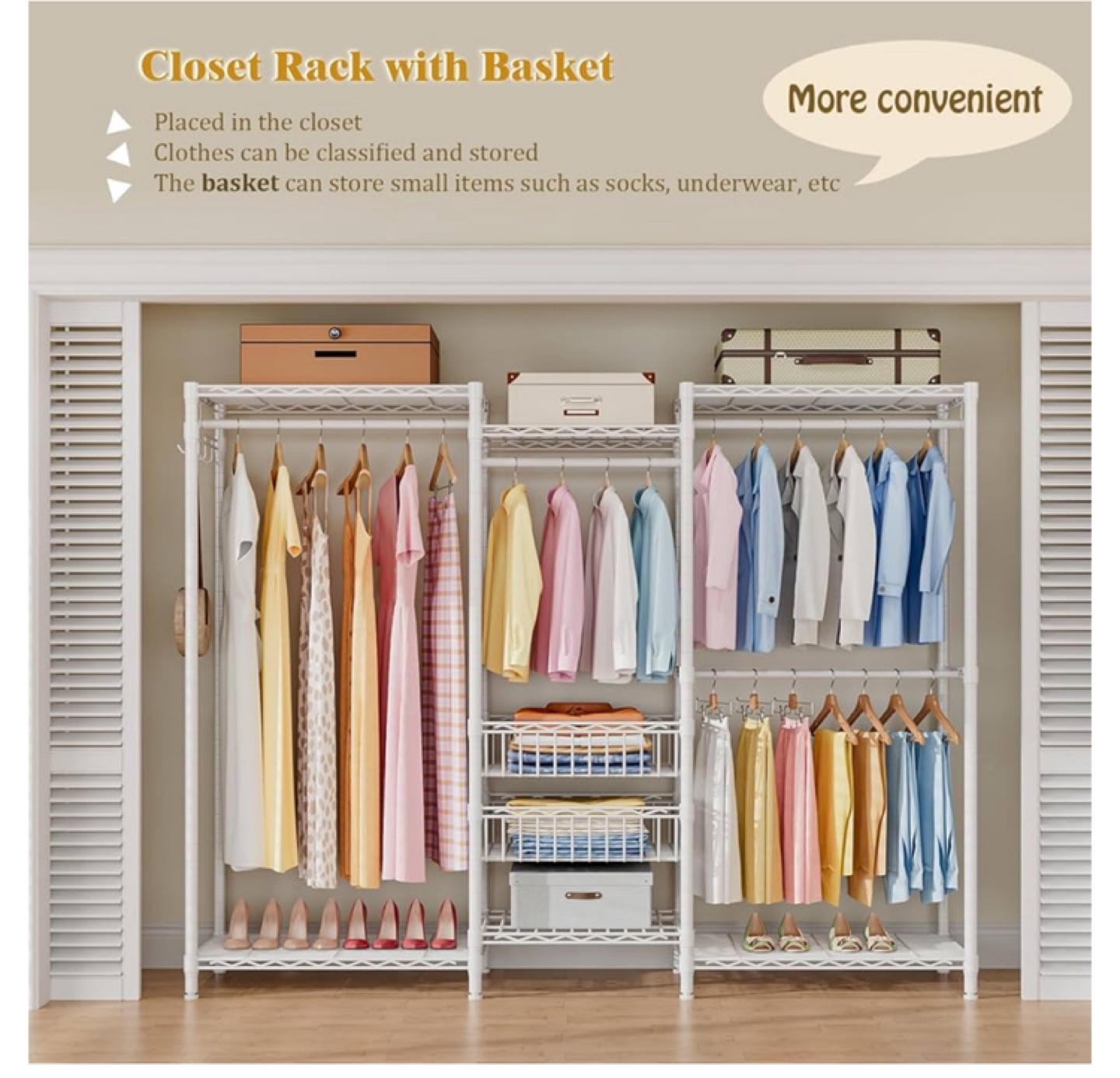 Heavy Duty Clothes Rack/Organizer - photo 2