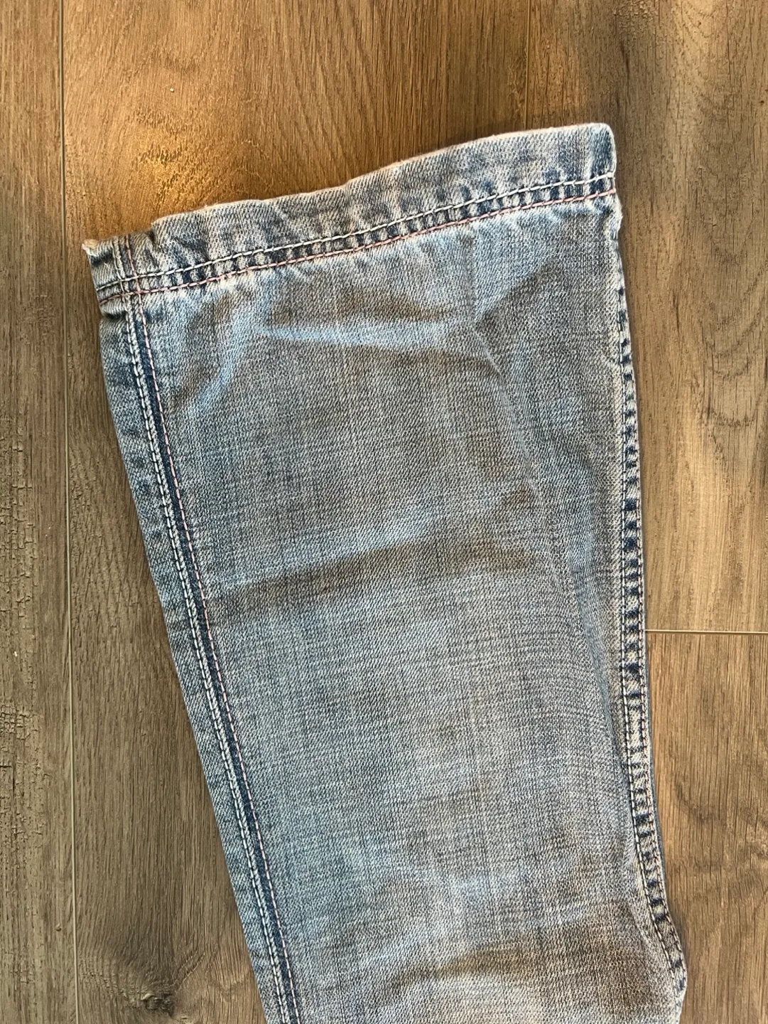 Antik Denim Low Rise Bootcut Jeans Sz 27 image indicator(3)