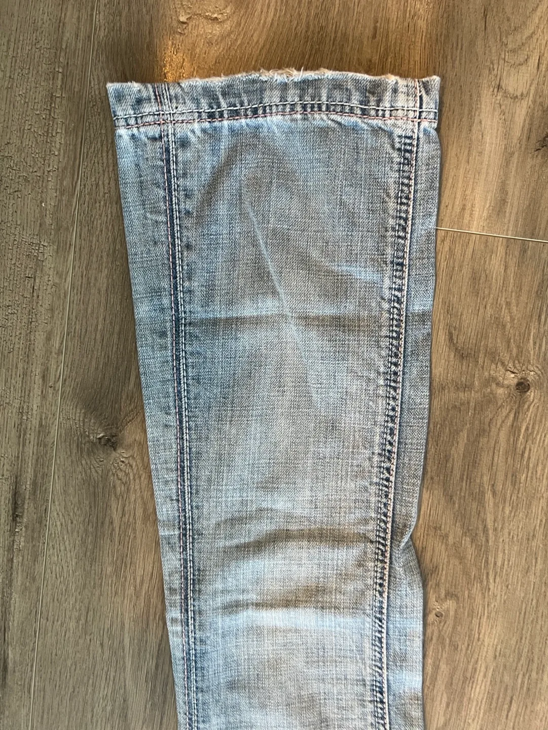 Antik Denim Low Rise Bootcut Jeans Sz 27 image indicator(10)