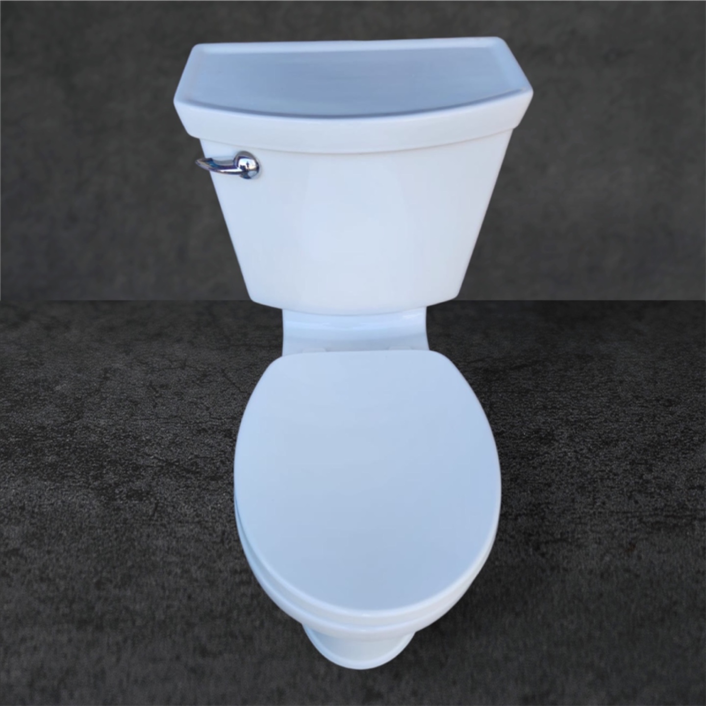 White Two-Piece Toilet