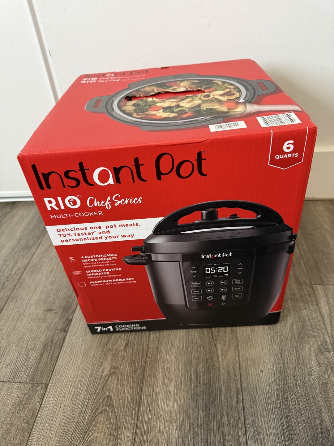 Brand New Instant Pot Rio Chef Series 6 Quart Multi-Cooker - photo 3
