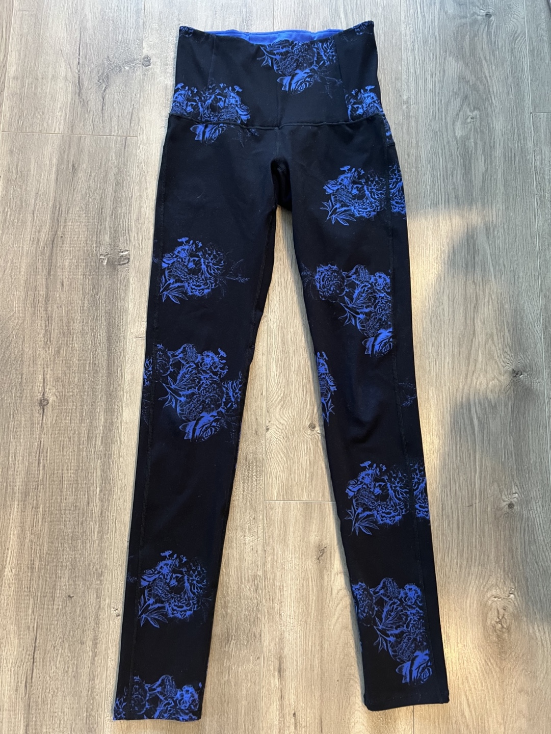 RYU High-Waisted Leggings - Floral Print - Size XS/TP - photo 2