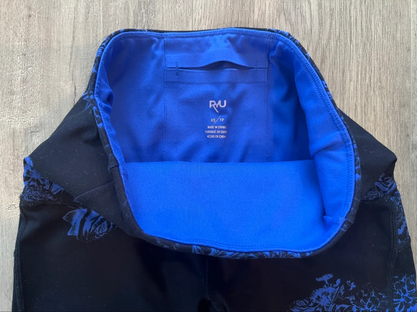 RYU High-Waisted Leggings - Floral Print - Size XS/TP image indicator(4)