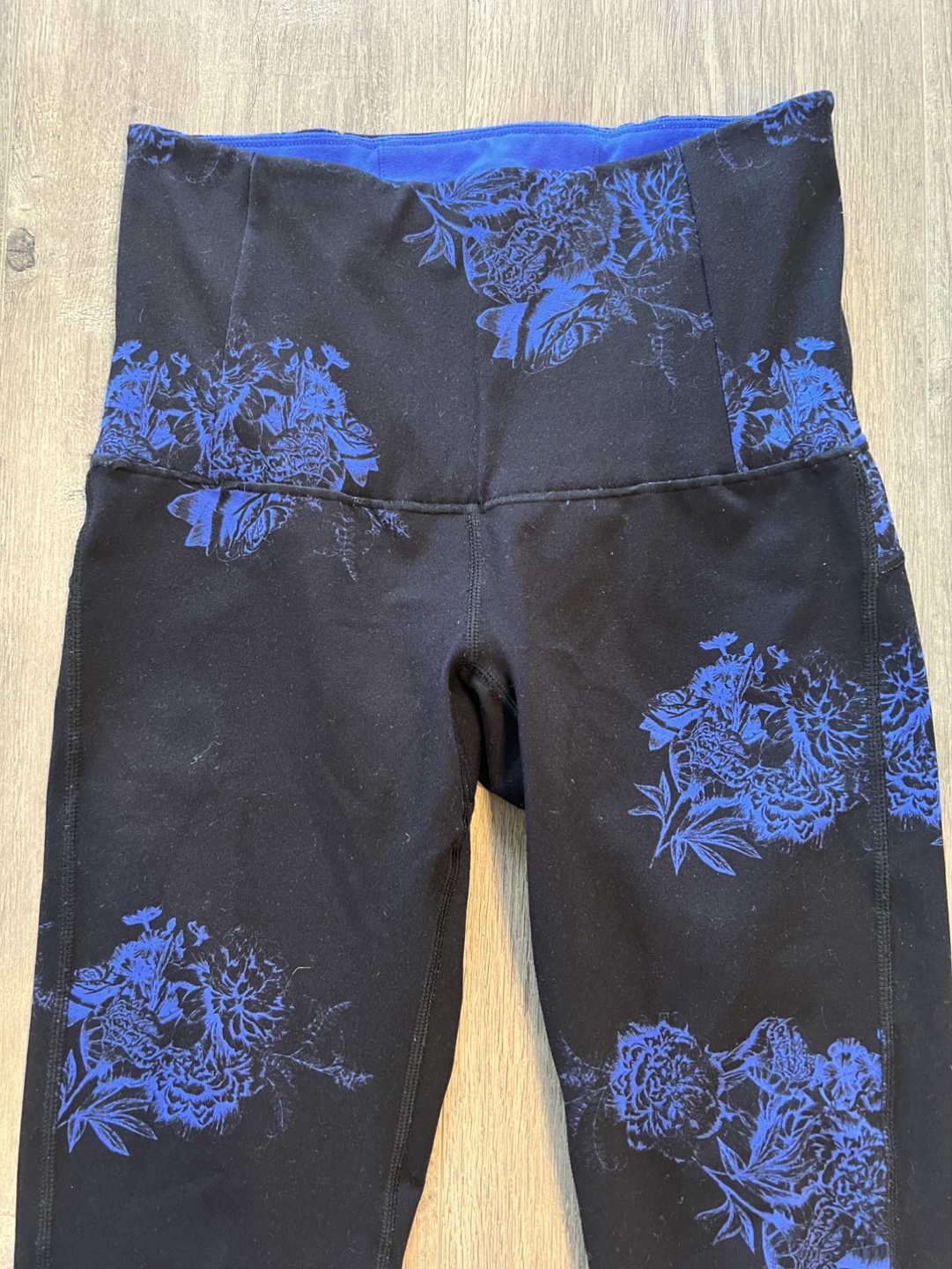 RYU High-Waisted Leggings - Floral Print - Size XS/TP