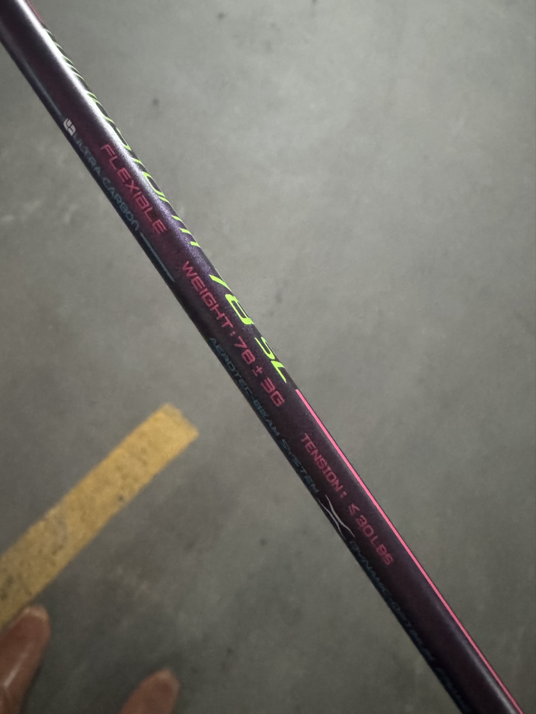 badminton racket - Li-Ning Windstorm 78 SL III (one remaining) - photo 2
