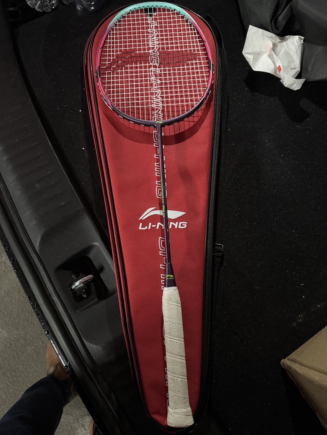 badminton racket - Li-Ning Windstorm 78 SL III (one remaining)
