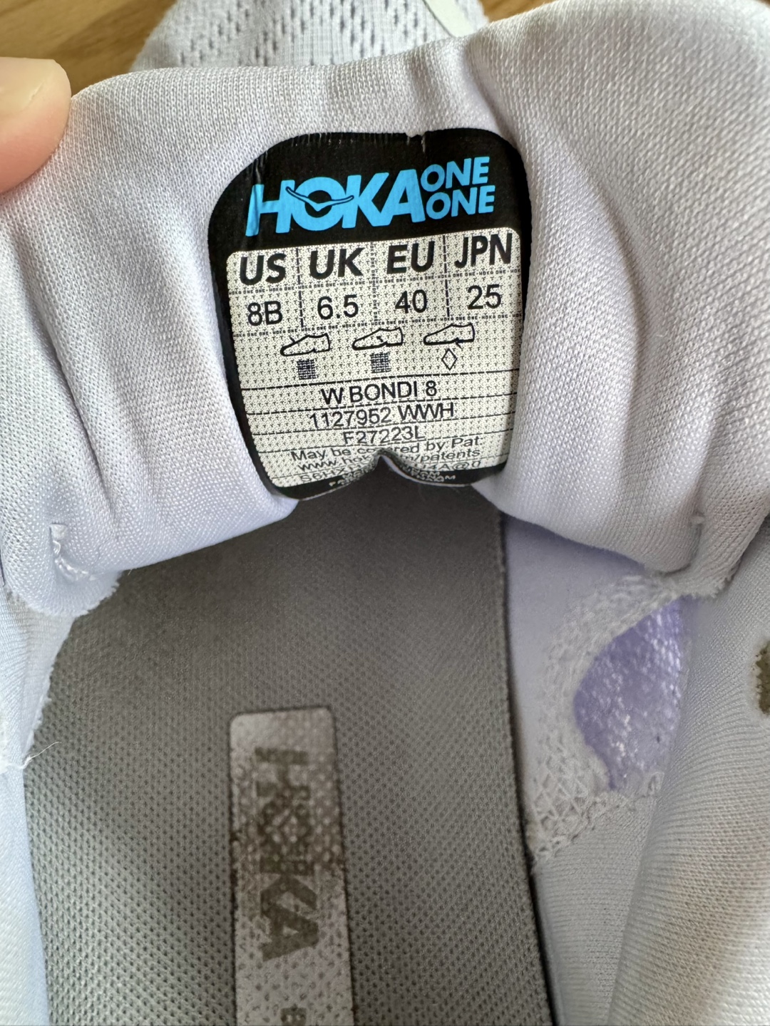 Women's Hoka One Bondi 8 Running Shoes - Size 8 - photo 4