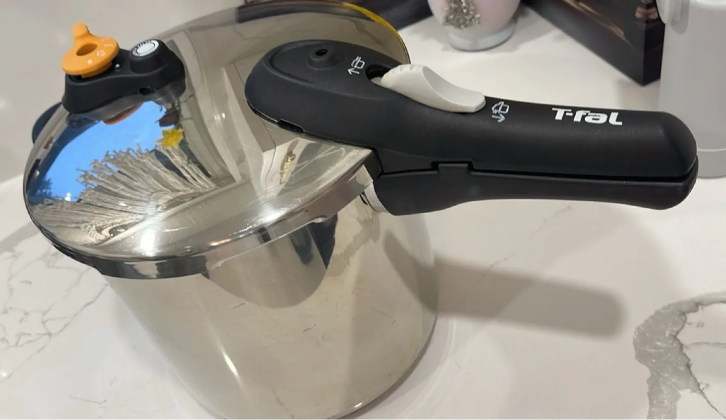 T-fal Trendy Stainless Steel Pressure Cooker - 8.5 Quart thumbnail